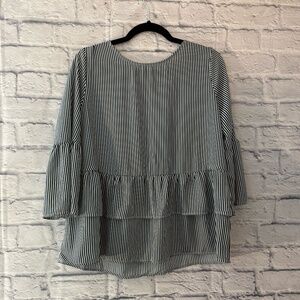 Time and Tru Striped Blouse